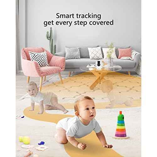 Imou 2K WiFi Security Camera Indoor Pet Dog Baby Camera with AI Human/Motion/Sound Detection, 360¡Æ Wireless IP Home Security Camera, Smart Tracking, Siren, Night Vision, 2-Way Audio, Works with Alexa