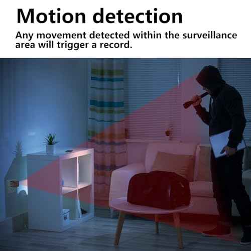 Portable mini camera, high-definition home surveillance camera, supports motion detection, ideal for monitoring seniors, children, pets, homes, and offices. Does not support mobile phone connection.