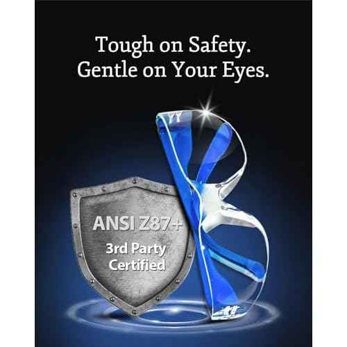Aqulius 24 Bulk Safety Glasses for Men & Women - ANSI Z78.1 Certified - Scratch/Impact Resistant Crystal Clear Eye Protection Glasses for Construction, Shooting & More - Safety Goggles (6 Colors)