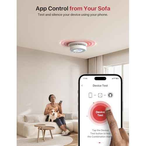 X-Sense Smart Smoke and Carbon Monoxide Detector Combo, Battery-Operated (Not AC Hardwired) Interconnected Combination Smoke Carbon Monoxide Detector, Base Station Required, SC07-MR, 1-Pack