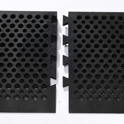 2.0" Rise Rubber Threshold Ramp for Doorways,Non-Slip Surface for Wheelchair Scooter Stroller,1500 LBS Capacity,Cuttable and Adjustable Size