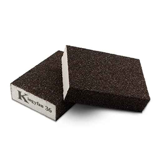8 PCS Sanding Sponges, 36 Coarse Sanding Blocks Both Wet and Dry, Washable and Reusable, for Grinding and polishing