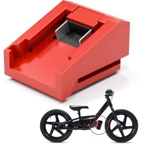 Battery Adapter for Stacyc 12" and 16" Fit for Mil.Waukee 18v Batteries, Double The Battery Life, Easy Installation