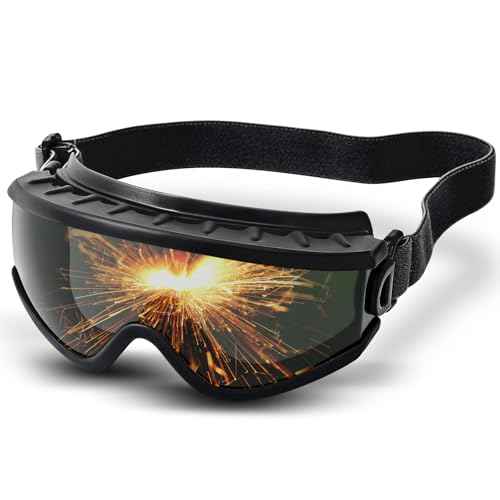 Welding Goggles Welding Safety Glasses Shade 5 IR Lens Cutting Torch Goggles Brazing Glasses for Men Eye Protection