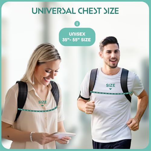Posture Corrector for Women & Men - Fully Adjustable Back Brace Posture Corrector for Men & Women - Shoulder Brace - Back Straightener - Shoulder Support - Neck, Upper and Mid Spine Support