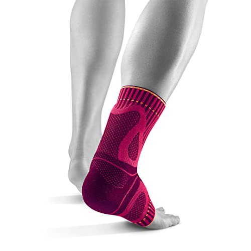 Bauerfeind Sports Achilles Support - Relieves the achilles tendon while running, jumping, and moving - Pink, Small