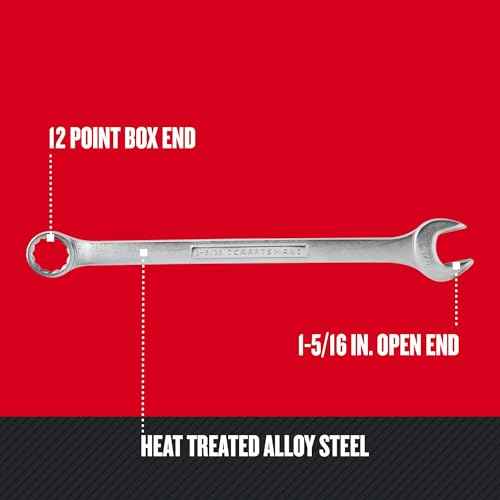CRAFTSMAN 1-5/16 Inch 12 Point SAE Combo Wrench (CMMT44709)