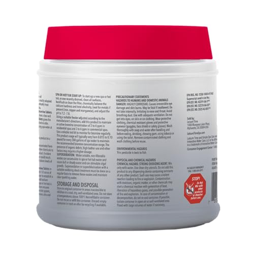 Leisure Time 45401 Spa Bromine Tablets, 2.2lb