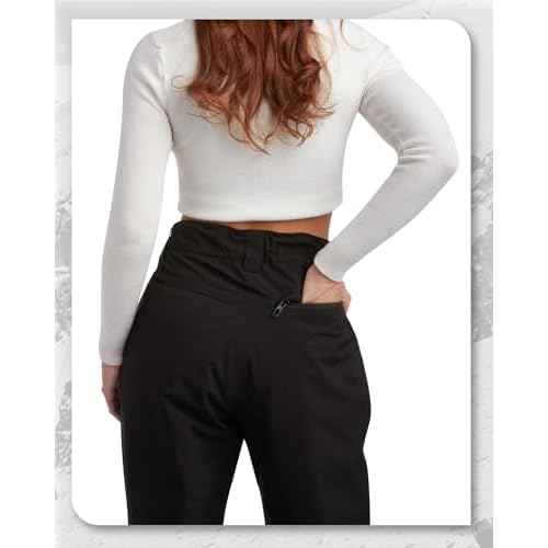 Spyder Women's Snow Pants - Warm Waterproof Insulated Winter Ski and Snowboard Pants - Cozy Thermal Pants for Women (S-XL)