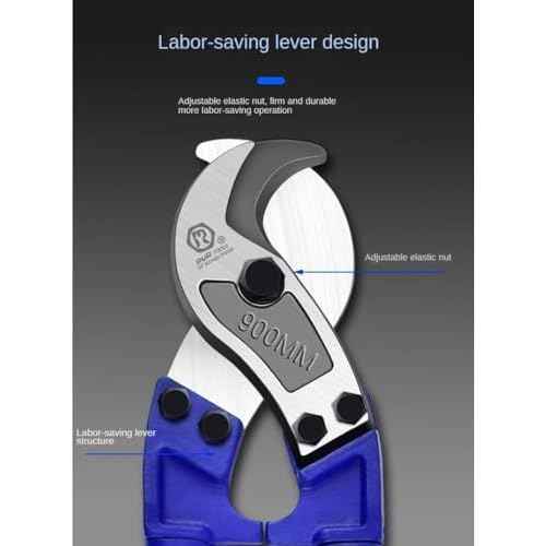 2Pcs Heavy Duty Cable Cutters Set - 10&14-inch,for Copper and Aluminum Cable Cutter, Includes 2 Pcs,Stainless Steel Wire Rope Cutter