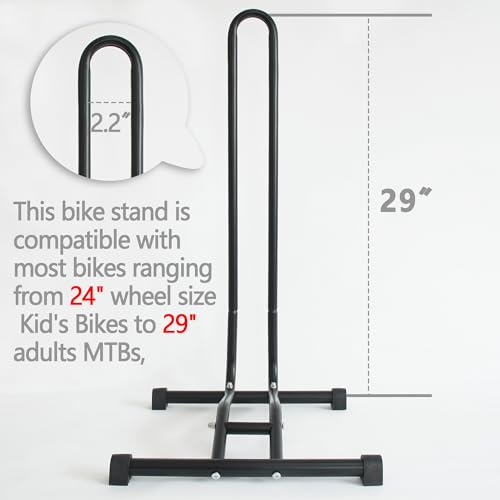 YYDS Bike Stand,Bike Floor Stand£¬Single Parking Rack Stand£¬for Mountain MTB Road Bicycles Indoor Garage Storage
