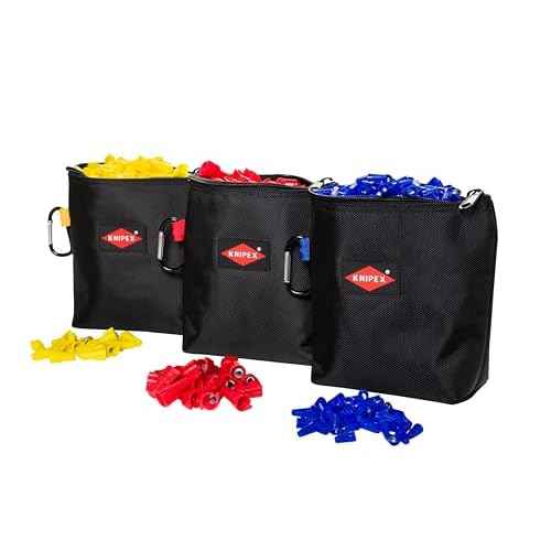 KNIPEX Tools 9K 00 80 178 US Stand-Up Tool Bag - 3-Pack, Empty