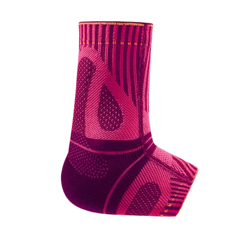 Bauerfeind Sports Achilles Support - Relieves the achilles tendon while running, jumping, and moving - Pink, Small