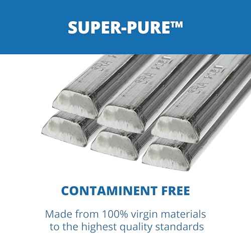 SRA Soldering Super Pure 63/37 Bar Solder ? Eutectic Tin-Lead Alloy for Electronics, Metalwork & Manufacturing | Smooth Flow, Low Melting Point, Made in USA, 1 lb Bar