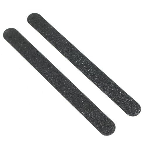 Double Sided Sanding Stick Black 100/180 Grit 17.8cm Manicure Nail File Double Sided Sanding Stick Polishing Stick Sandpaper Stick Wooden Sanding Tools Craft Accessories