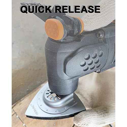 Oscillating Tool Sanding Pad£¬HEMUNC 3-1/8 Inch Triangle Sanding Pads 3PCS Fit Oscillating Multitools like Dewalt, Fein Multimaster, Bosch, Dremel, Makita, Milwaukee, Rockwell, Ryobi, Craftsman, Ridgid