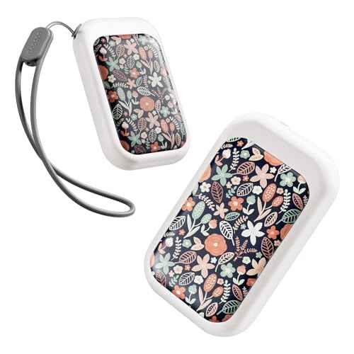 OCOOPA AI Magnetic Hand Warmers Rechargeable 2 Pack, 5000mAh Ultra-Thin Electric Glove Heater Handwarmer,UL Certified, Men Women Gifts for Christmas,Birthday,Winter Essentials,UT4 Young