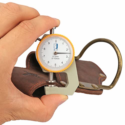 TOURBON Leather Tool Holder Plier Pouch Steel Loop Hammer Holster for 2-inch Wide Tool Belt