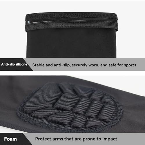 The Asulix ElbowEdge Pro, Asulix Pickleball Elbow Sleeve, Elbow Compression Sleeve, for Tennis, Baseball, Pickleball (Black*2,Medium)