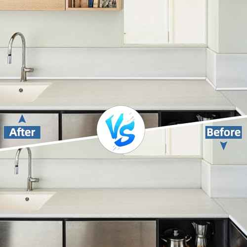 Flexible Quarter Round Molding Bendable Molding Trim,Peel and Stick Silicone Rubber Edge Trim for Floor,Tub,Cabinet,Flexible Shoe Molding Around Curved Stairs,Columns and Wall-472¡± L x 0.6¡± W x 0.6¡± H
