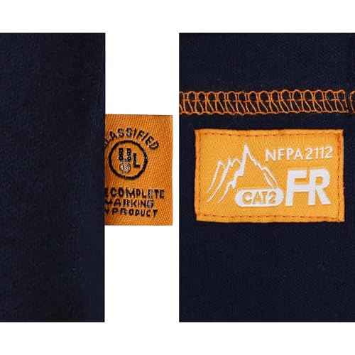 Titicaca FR Shirts Flame Resistant T Shirts 100% Cotton Men's Pre-Washed Fire Retardant T-Shirts