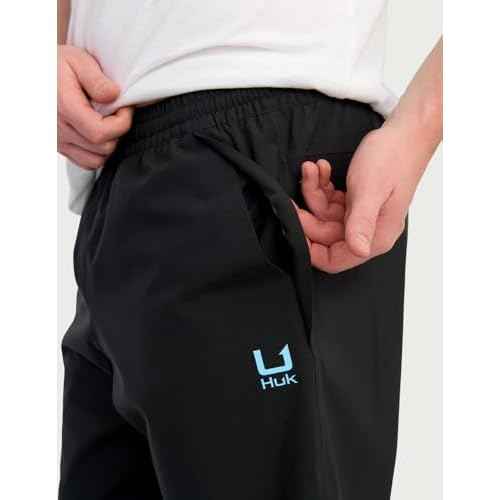 HUK Mens Storm Rain Pant 2.0, Waterproof, Windproof, Breathable Fishing and & Outdoor Gear