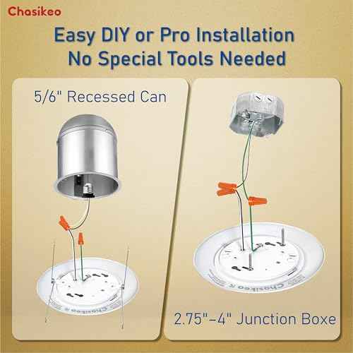 12 Pack 6 Inch LED Disk Lights, Dimmable Flush Mount Ceiling Disc Lights, 2700K/3000K/3500K/4000K/5000K 5CCT Selectable, 14.8W, 1150LM, UL/FCC/Energy Star, Installs with J-Box or Recessed Can