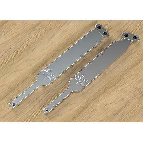 Simple Woodturning Tools Authentic Replacement Carbide Cutter for Simple Scraper Tools, Fits Simple Scraper I, II and III and IV. (Negative Rake Oval Cutter)