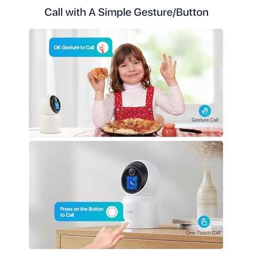ZOSI 4K Pan/Tilt Smart Security Camera Indoor,Plug in 2.4/5GHz WiFi Camera,2 Way Video, Motion Tracking,8MP Baby/Pet Dog Monitor with Phone app, C519M8 360¡ÆView Home Cam, Cloud & Memory Card Storage