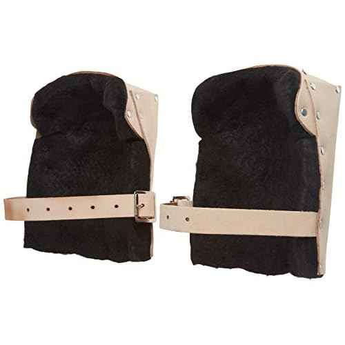 CLC Custom Leathercraft 313 Heavy Duty Leather Kneepads, Double Thick Lining, Tan