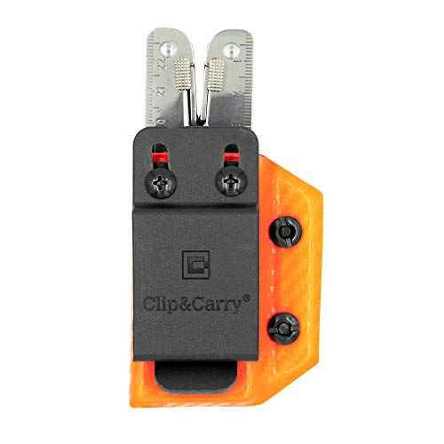 Clip & Carry Kydex Multitool Sheath for Victorinox SWISSTOOL - Made in USA (Multi-Tool not Included) Multi Tool Holder Holster