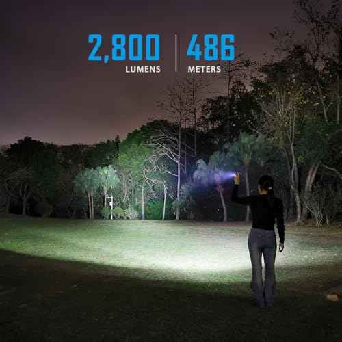 IMALENT GR36 Rechargeable EDC Flashlight 2800 Lumens, Triple Light Compact Pocket Clip Light, USB C Charging, Magnetic Powerful Mini Keychain Flash Lights for Reading, Cycling, Camping