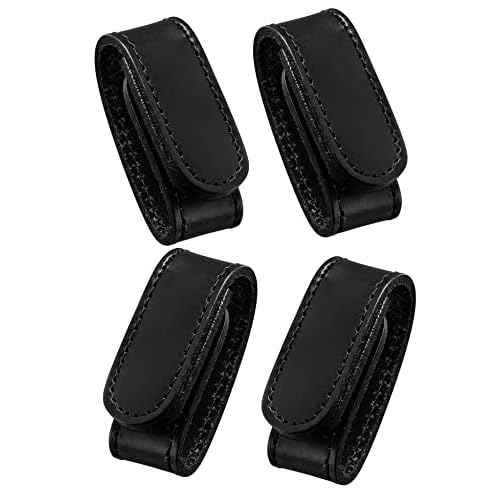 Perfect Fit Shield Wallets Duty Belt Keeper with Double Snap Closure (Pack of 4)