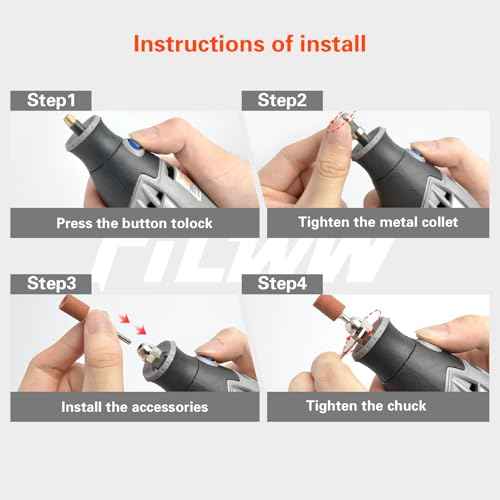 Drill Chuck Collet Set for Dremel, 16PCS 0.8-3.2mm Replacement 4486 Drill Keyless Bit Chuck Shank Rotary Tool Quick Change Adapter