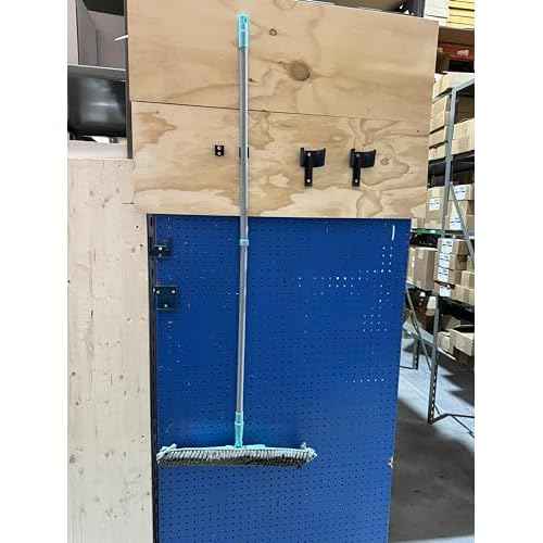 StealthMounts Mop Broom & Yard Tool Holders -10 Pack | Mop and Broom Holder Wall Mount | Broom Hanger Wall Mount