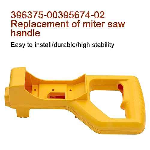 395674-02 Miter Saw Handle for DeWalt Miter Saw DW705 DW705-B2 DW705-BR DW705S (Types 6-8) Miter Saw Handle Replacement
