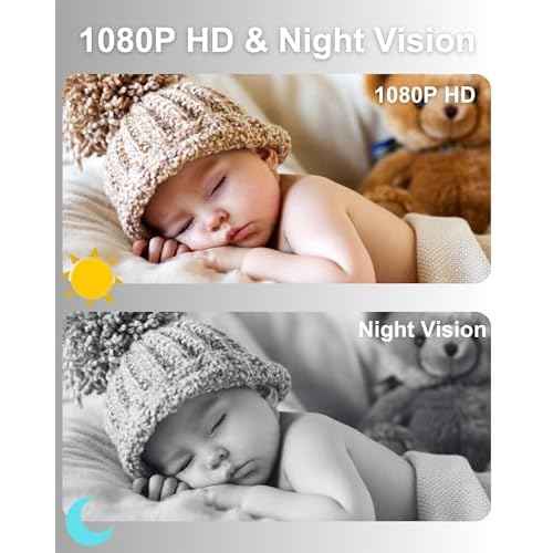 Hidden Camera-1080P HD WiFi Mini Camera Wireless for Indoor Security-Motion Detection & Auto Night Vision-Nanny Cam with Cloud & SD Storage-Magnetic Installation
