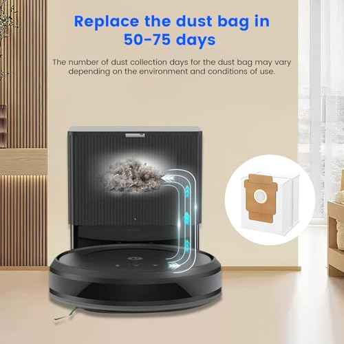 105 Combo Replacement Dust Bags for iRobot Roomba 105 Vac, 104, Plus 405 (G181)(G185) Plus 504 Vac, Plus 505 Combo, Max 705 Vac Combo Robot Vacuum Bags for Roomba, Disposable Dust Bags 20Pack