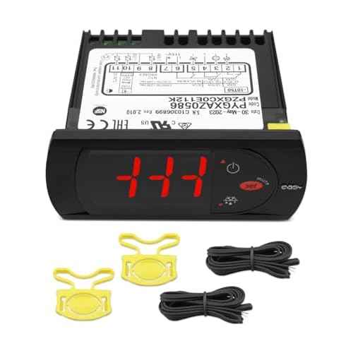Digital Temperature Control Thermostat for PZGXC0E112K with Temperature Sensor Probes 115£¬Fit for Carel/ Main Street Equipment BMR-23-F BMR-49-F