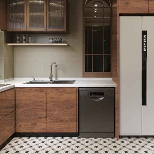 Decoroom Peel and Stick Wood Grain Contact Paper 17.7"x118" Brown Wooden Look Wall Paper Self-Adhesive Wood Wallpaper Removable Vinyl Wrap for Old Furniture Kitchen Cabinets Countertop