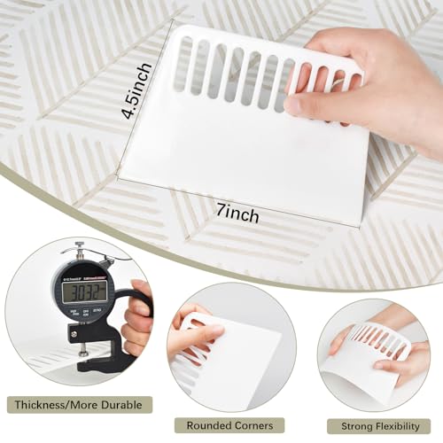 MelunMer Peel and Stick Wallpaper Smoothing Tool Kit Removable Wallpaper Self Adhesive Contact Paper Application Tools Hanging Vinyl Backsplash Clean Window Film