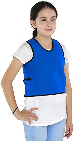 TOPARCHERY Sensory Compression Vest Sensory Processing Disorder Vest Deep Pressure Comfort for Autism Hyperactivity Mood Processing Disorders (Small 14” x 24”)