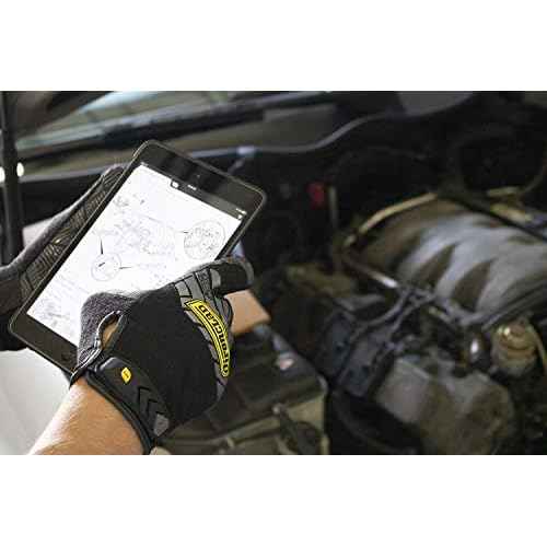 Ironclad Command Grip Work Gloves; Touch Screen Gloves Conductive Palm & Fingers, Extreme Grip, Durable, Performance Fit