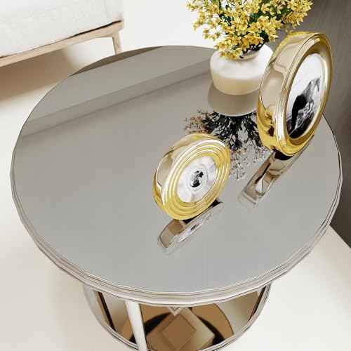 Stainless Steel Contact Paper Peel and Stick Countertop Silver Metallic Refrigerator Wrap Contact Paper DIY Waterproof Wallpaper for Kitchen Backsplash Dishwasher Cabinets 11.8"x80"