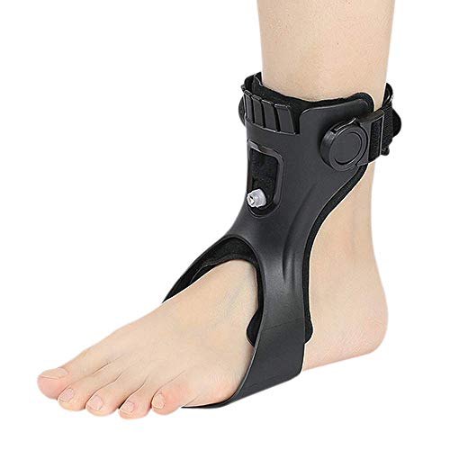 Drop Foot Brace Orthosis AFO AFOs Ankle Brace Support With Comfortable Inflatable Airbag for Hemiplegia Stroke Shoes Walking (Left foot, Small)