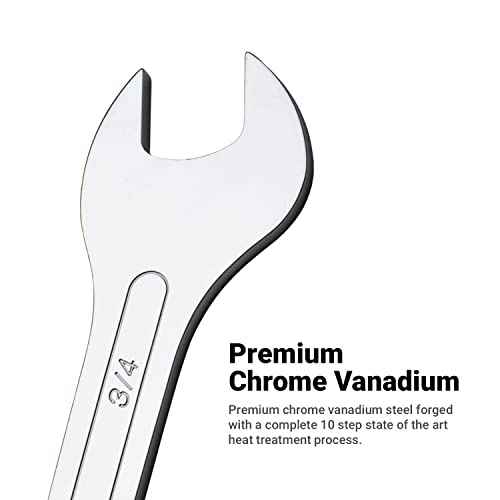 Capri Tools 10 mm x 11 mm Super-Thin Open End Wrench, Metric (11850-1011)