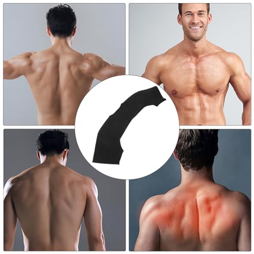 Double Shoulder Brace for Men Women - Sports Shoulder Protective Gear for Pains Relief - Shoulder Strap Brace for Sleeping Outdoor Lifting, Size S