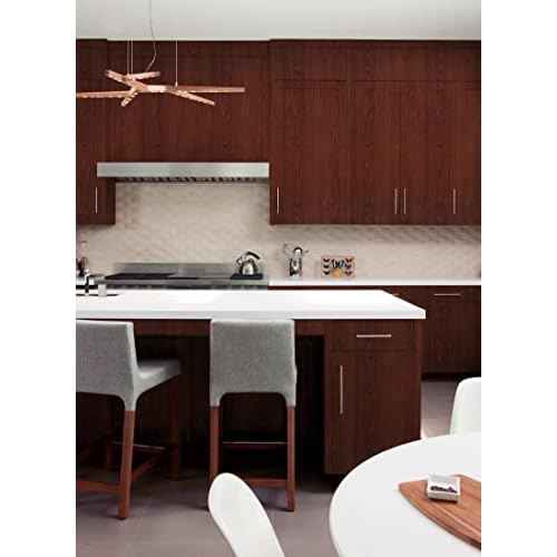 CiCiwind Contact Paper Wood Grain Wallpaper Red Brown Wall Paper Peel and Stick Removable Self Adhesive Thicken Textured Decoral Cabinets Drawer Countertop Waterproof Easy to Clean 78.7¡±x17.7¡±