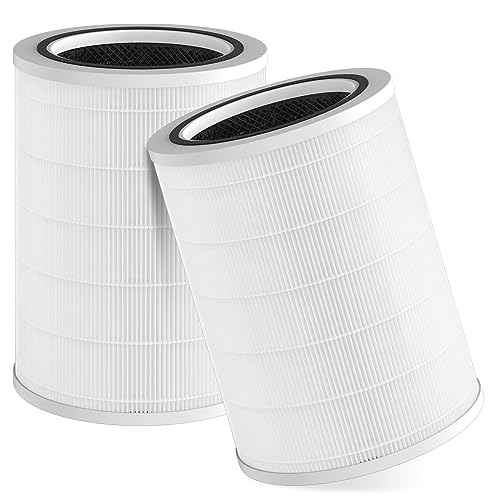 2-Pack Replacement Filter Compatible with Clorox Large Room Purifier, model # 11010 & 11011, 1,500 Sq. Ft. Capacity£¨12010£©
