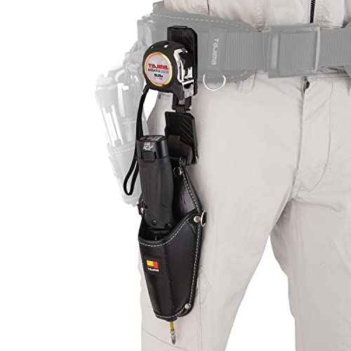 Tajima Safety System, Saff Retrofit Holder, Top and Bottom 2 Sections, Space Saving Around The Waist, Movable Connectivity for Easy Access and Easy to Move Tools, Easy to Put on and Take Off, Attach
